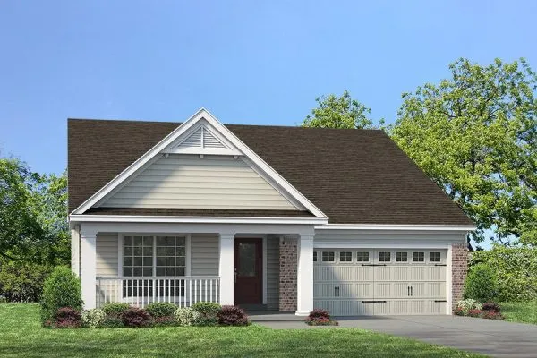Parker Manor Villa front elevation by Fischer & Frichtel