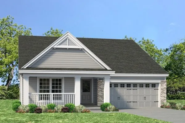 Whitehall Manor Villa front elevation by Fischer & Frichtel