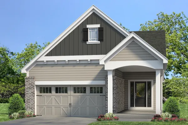Ashland Orchard Villa front elevation by Fischer & Frichtel