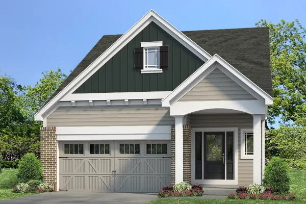 Fairfax Orchard Villa front elevation by Fischer & Frichtel