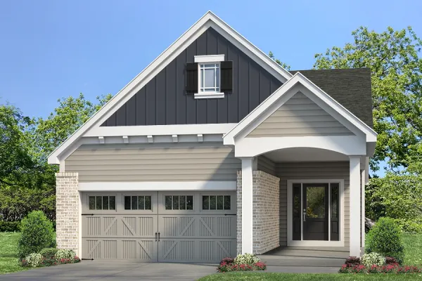 Highland Orchard Villa front elevation by Fischer & Frichtel
