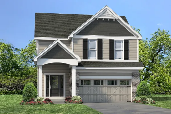 Radford Orchard Villa front elevation by Fischer & Frichtel